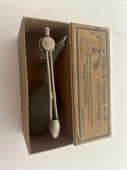 Vintage Advertising Dr. Dobell’s Medical Atomizer Peoples Drug w/Original Box