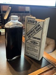 Vintage Early Medical Medicine Pc Hoods Sarsaparilla Gentian & Bitter Orange NYC