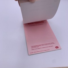 Bactrim Pediatric Roche Note Pads Pharmaceutical Drug Rep Promo Vtg 1988 Cherry