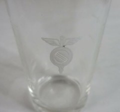 Elixophyllin Asthma Medication Dosing Shot Glass Measuring Cup 5 Tablespoons