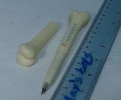 Vtg SANDOZ (novartis) BONE PENCIL, LSD pharmacy Swiss