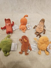 New Actos Pharmaceutical Drugs Advertising Promotional Plush Lot of 6 with tags~