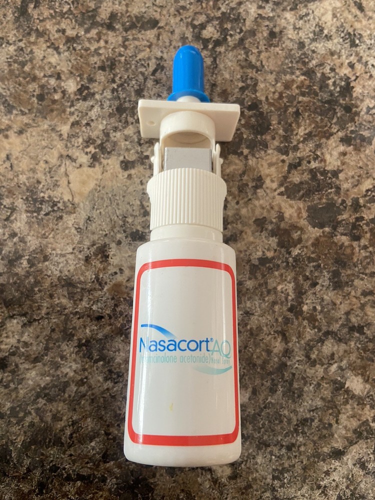 Vintage Nasacort Stapler Pharmaceutical Rep Advertisement