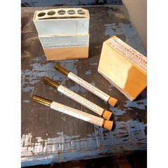 Vintage CARGENTOS Box 3 vials 20 tablets HK Mulford Silver Nitrate