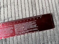 Vintage 1992 FLOXIN LOFLOXACIN Pharmaceutical Drug Rep RULER ~ Rare