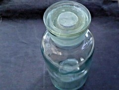 Pharmacy jar for reagents with an unpolished lid volume 1000 ml USSR