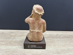 Vintage Portrait Of Anxiety/Depression Etrafon Promo Clay Figurine Mexico 800AD