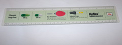 4 VINTAGE 1960s-70s PHARMACUTICAL ADVERTISING RULERS! CIBA/LILLY/PARKE-DAVIS!