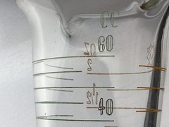 2 Piece Marisco Apothecary Clear Medical Measuring Beakers