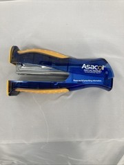 Asacol Stapler Blue Yellow Drug Rep Pharmaceutical Promo Advertising 6”