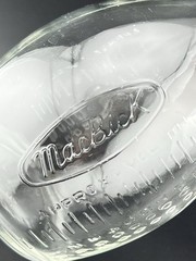 Vintage MacBick 1000 mL Clear Glass Laboratory Bottle Beaker w/ Stopper and Lid