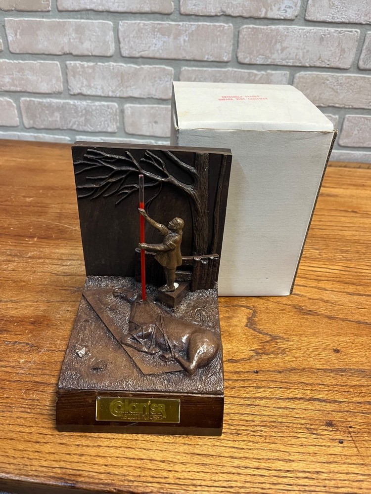 Vintage RARE Pharmaceutical Rep Calan SR Verapamil LTD ED Sculpture-Bookend