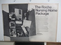 magazine ad 1969 ROCHE Labs Nursing Home Nutley NJ pharmaceutical