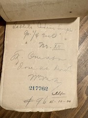 Antique prescriptions April 1900: Chloroform, Codeine, Wine, Lithium etc.