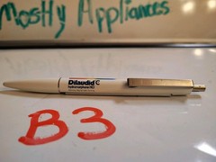 DILAUDID PEN Hydromorphone Plastic Scroll -Pharmaceutical Promo Drug Rep Swag
