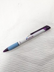 Frova pen white purple blue Pharmaceutical drug promo rep advertising