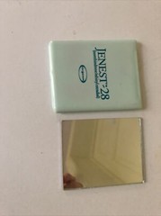 Pharmaceutical Drug Rep Promo JENEST-28 Portable Mirror Tiny Mark On Back Cover