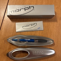 Cross Morph Ballpoint Pen Electric Blue 472-2 Pharmaceutical Rhinocort Promo Ad