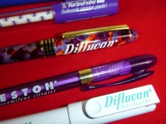 Lot of 15 Ink Pen Drug Pharmaceutical Rep Advertising Heavy Metal Plastic Twist