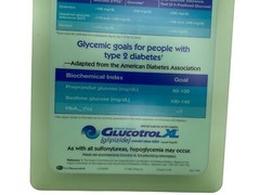 Rare 1999 Glucotrol XL Drug Rep Pharmaceutical Acrylic Clipboard 14″ Dr’s Office