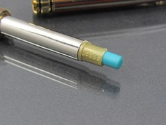 Stained Wooden Voltaren & Estraderm PENCIL & PEN Drug Rep Pharmaceutical RARE