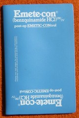 *RARE* 1976 Drug Rep Promotional EMETE-CON® Pocketsize Notebook & Pad *VG*