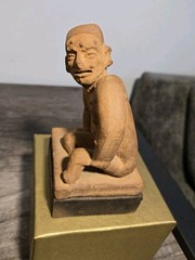 Vintage Pharmaceutical Advertising Figurine Valisone Cream Man With Skin Lesions