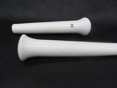 Vtg Coors USA Pestle Porcelain Apothecary Lab (2 Lot) 6-Inch #60317 Lg/#520-1