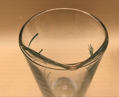 Vtg LIBBEY RX CARROT LOGO 12 OZ MEASURING GLASS, POUR SPOUT PHARMACY