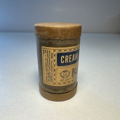 Vintage Rapp’s Pharmacy Easton, PA Cream Tarter Empty Medical Container
