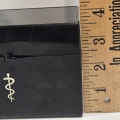 Vintage Abbott Enduron Methyclothiazide Pharmacy Advertising Display Box Medical
