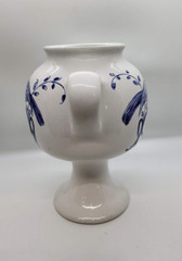 Apothecary Pharmaceutical Jar SYR ROSAR SOL By Lilly Made in Portugal 1989