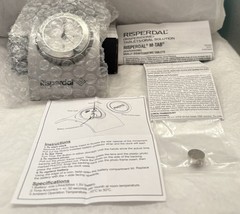 VTG CONCERTA RISPERDAL METAL DESK CLOCK/ PHOTO FRAME PHARMA REP LOGO NEW