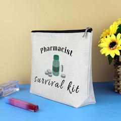 Charming Cosmetic Pouch for Pharmacy Graduates – Ideal for Makeup & Essentials