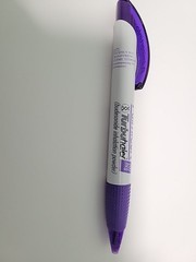 Pulmicort Tubuhaler Drug Rep Pharmaceutical Medical Ad Pen Purple ,white
