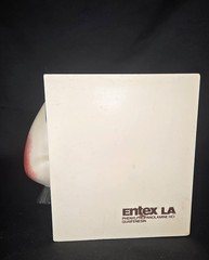 Puffs Tissue Box Cover Entex Vtg 1987 Red Nose Face Medicine Promotional Novelty