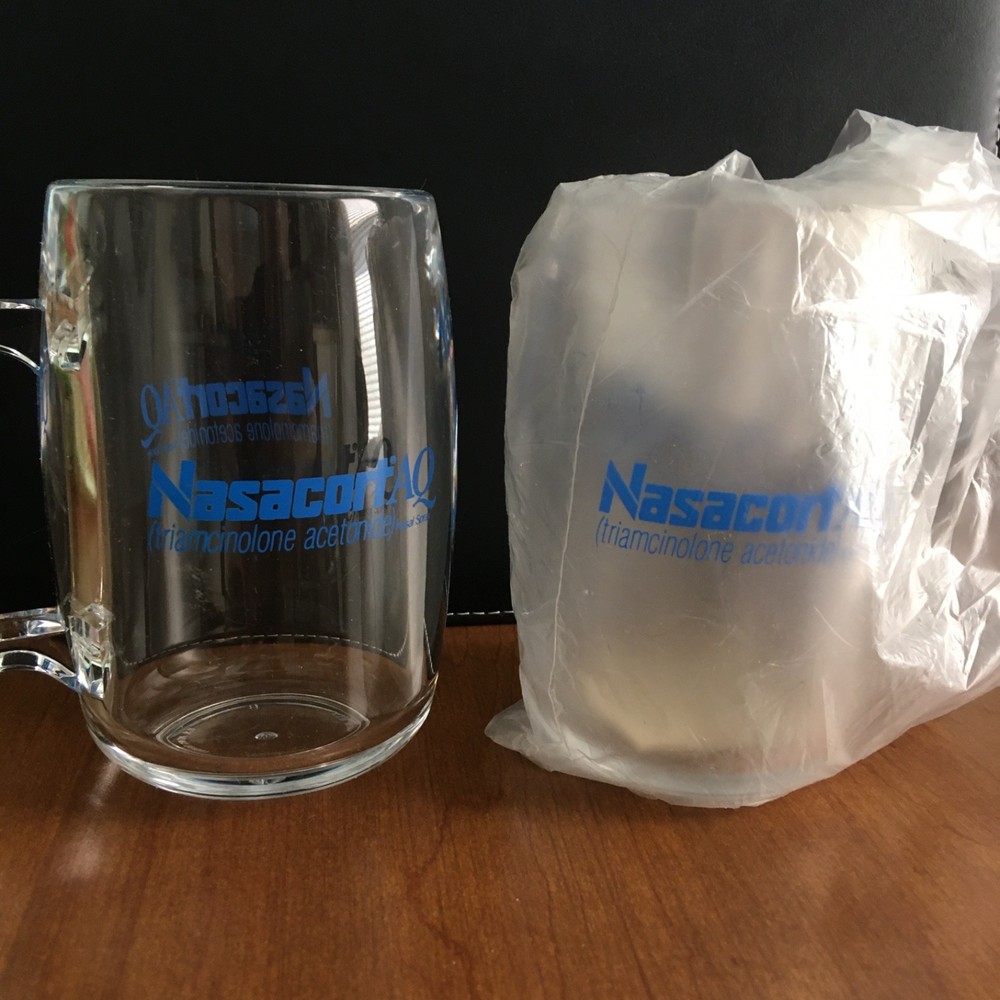 Nasacort AQ Set of 2 Mugs New Unused