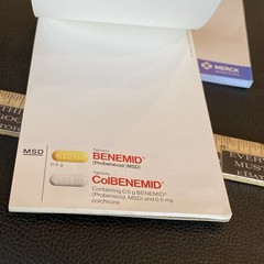 Lot 3 Vtg Pharma Drug Rep NotePad Merck Maxalt MSD Pfizer Celebrex Advertising