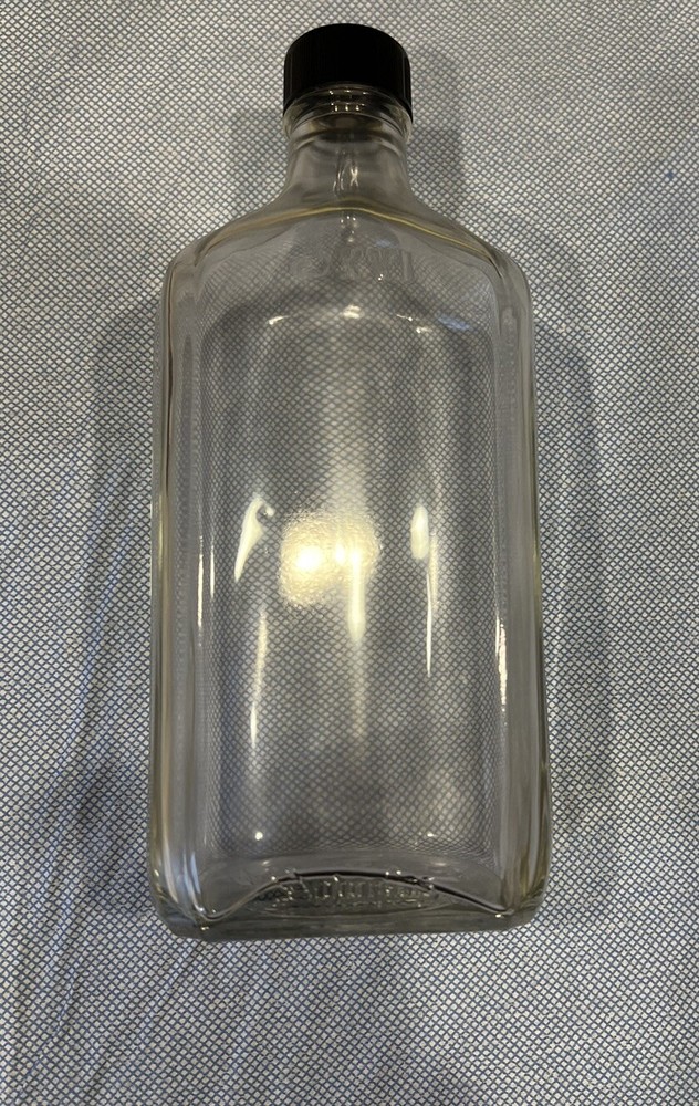 Vintage Duraglass NOS glass pharmacy 16 oz. medicine prescription Bottle