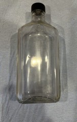 Vintage Duraglass NOS glass pharmacy 16 oz. medicine prescription Bottle