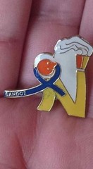 🔴SANDOZ Pharmaceuticals pin LSD Albert Hofmann pin badge🔴