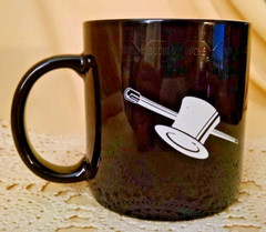 Roche Mug Black White Top Hat Can Coffee Tea Cup Pharmaceutical Company Promo