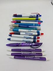 Pharmaceutical Advertising Promo Lot Of 16 Pens Ultracet Lovenox Zyrtec Prevacid