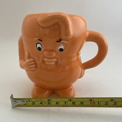 Actos Pharmaceuticals Promotion Ceramic Orange Stomach Mug Anthropomorphic Weird