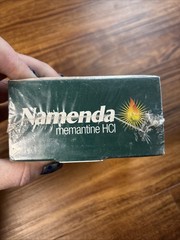 Namenda RX Post-It Notes 4×4 With Dispensing Box Green Still In Shrink Wrap