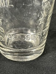 Vintage Apothecary Measuring Glass “Dessert” Marker Medicine Shot Glass