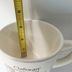 Drug Rep Claforan temperature sensitive Coffee Cup Mug Kills Bugs!