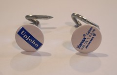 RARE Xanax Upjohn Promo Nail Puzzle • Vintage 80s Pharma Advertising Collectible