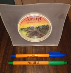Amaryl glimepiride tablets Drug rep clock And 2 Pens. READ DESCRIPTION