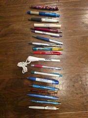 Pharmaceutical Drug Rep Advertising Pens Lot of 18